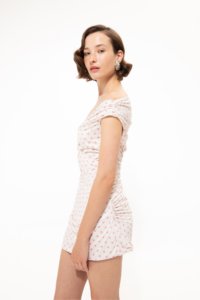 Polka Dot Mini Dress - Image 2