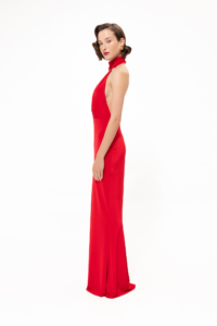 Fire Red Maxi Gown - Image 2