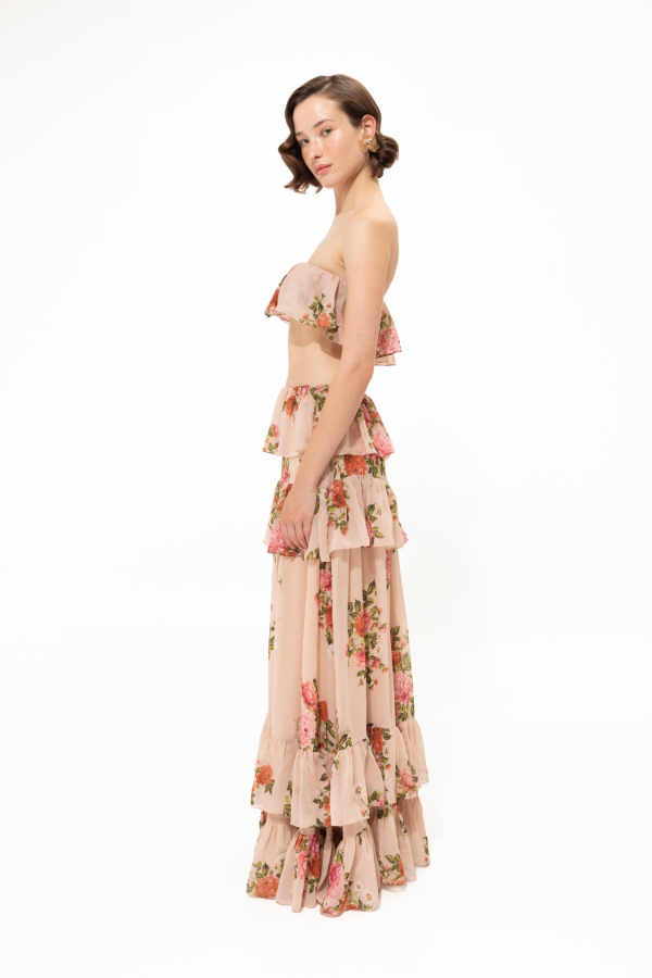 Pink Romance Ruffled Skirt - Image 3