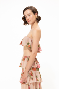 Pink Romance Crop Top - Image 2