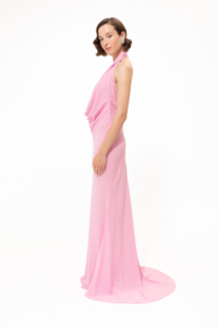 Bright Pink Maxi Gown - Image 2