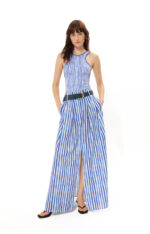 Aegean Blue Long Skirt - Image 2