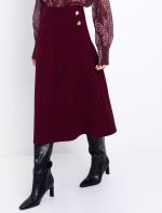 Midi φούστα με κουμπιά - Image 2