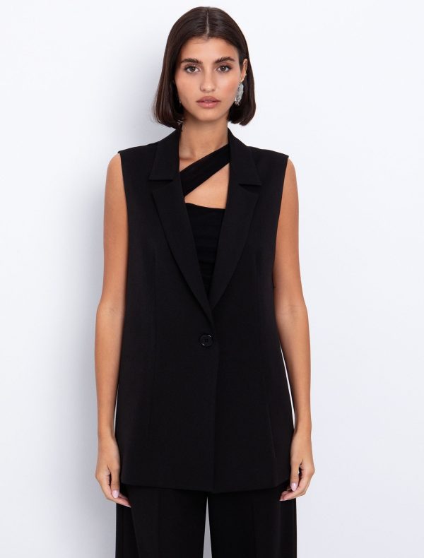 Mid length γιλέκο σε ίσια γραμμή - Image 2