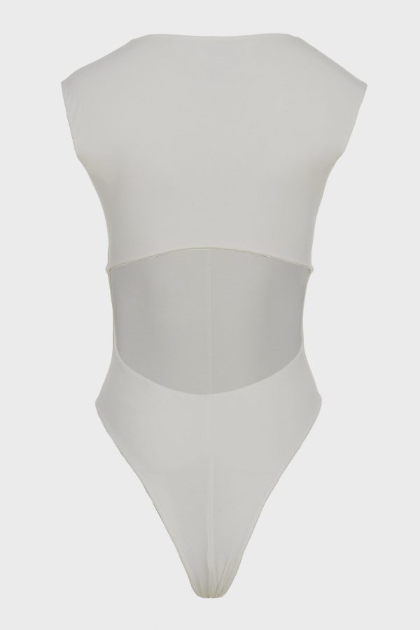 BROOKE BODYSUIT OFF WHITE - Image 5