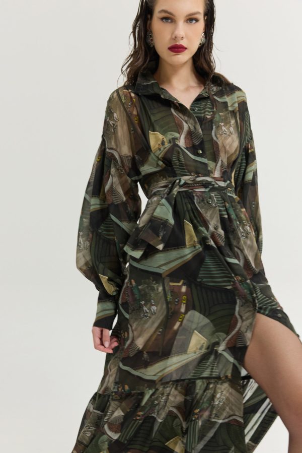 Bramble Dress (Khaki) - Image 1