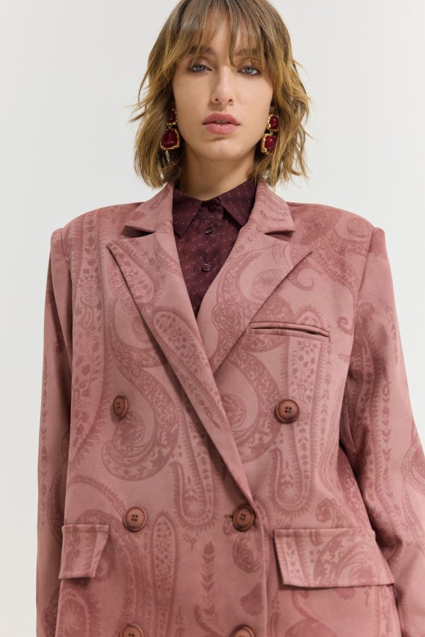 Nairobi Blazer (Dark Pink) - Image 1