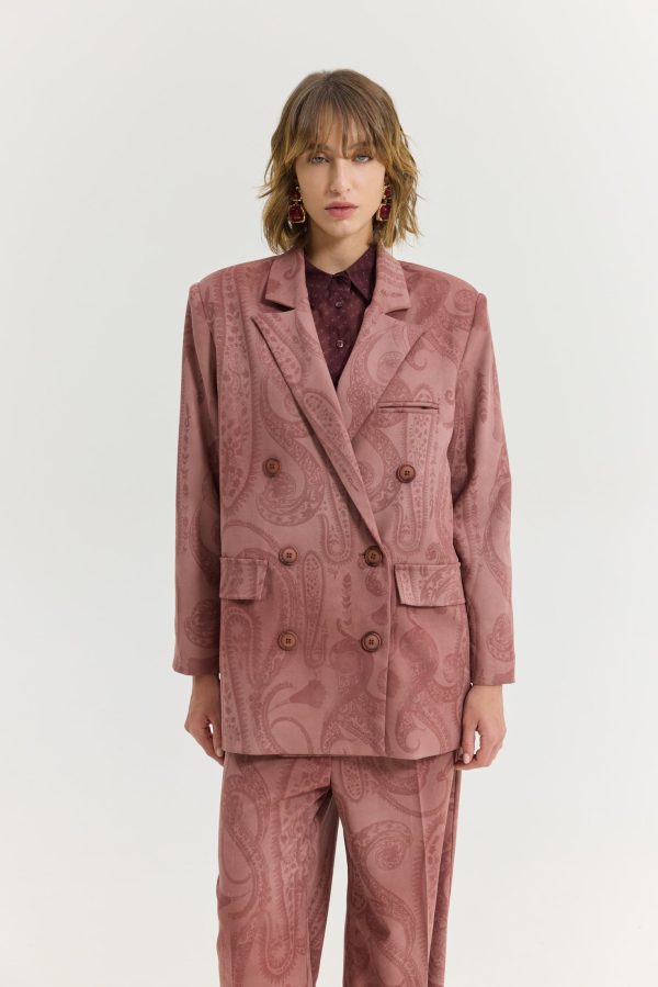 Nairobi Blazer (Dark Pink) - Image 2