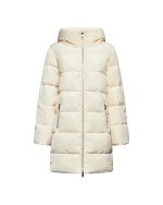 PIUMINO TRAPUNTATO CON CAPPUCCIO