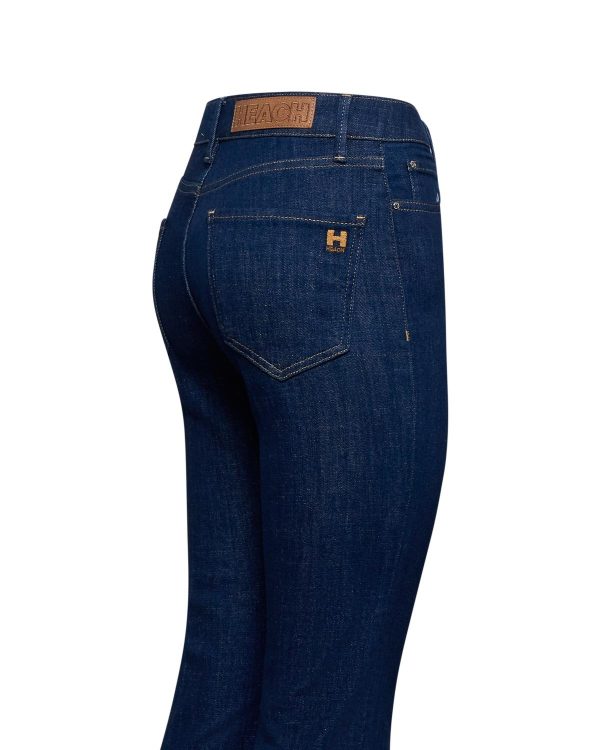 MEDIUM WASH FLARED JEANS - Image 2
