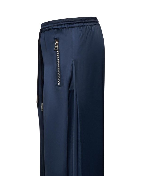 PALAZZO TROUSERS WITH DRAWSTRING - Image 2