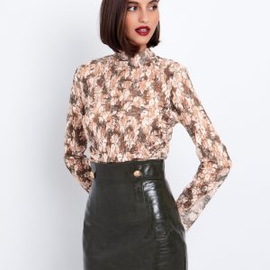 Τοπ φλοράλ δαντέλα