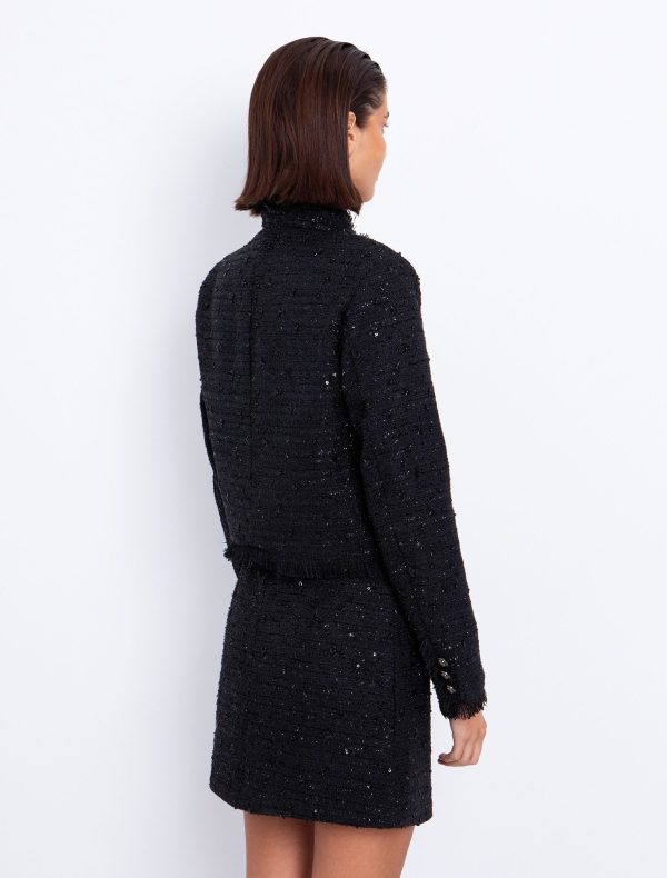 Τweed σακάκι λούρεξ - Image 2