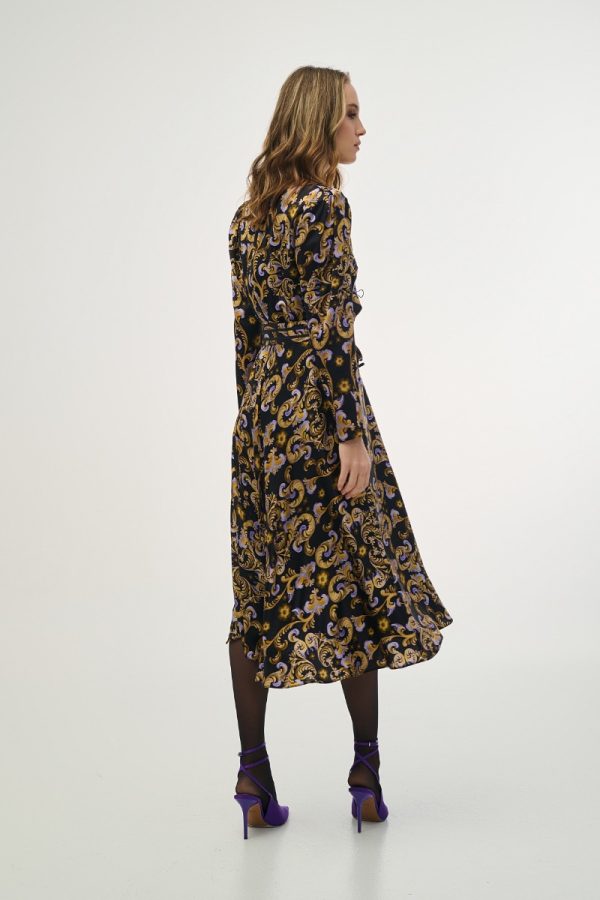 Φόρεμα midi 100% μεταξωτο - Image 2