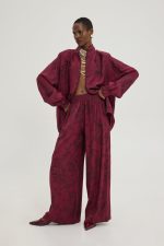 Peacock Pants (bordeaux) - Image 3