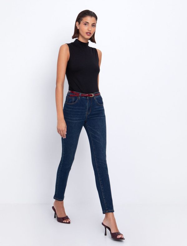 Mid rise τζιν skinny - Image 1