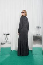 INNER VOICE DRESS ANTHRACITE - Image 4