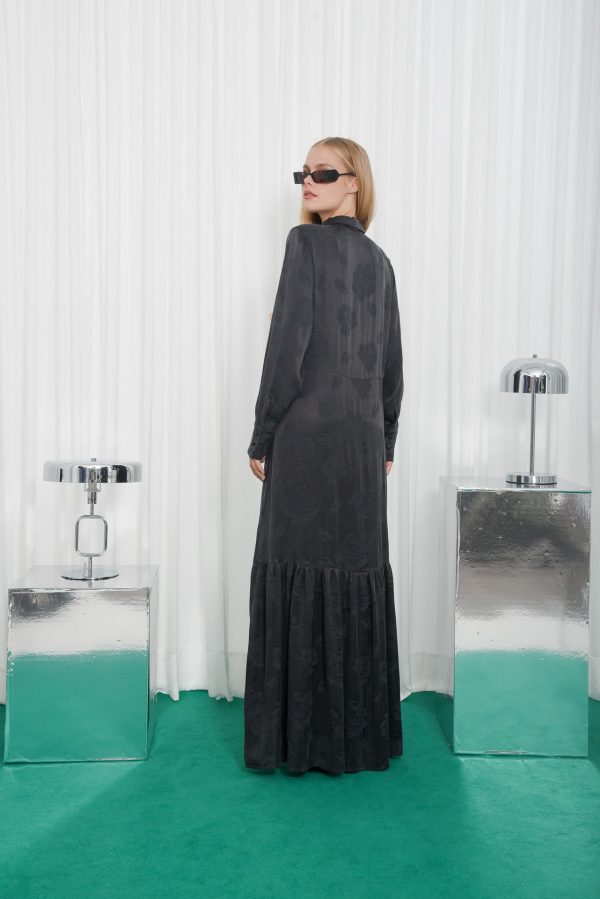 INNER VOICE DRESS ANTHRACITE - Image 4