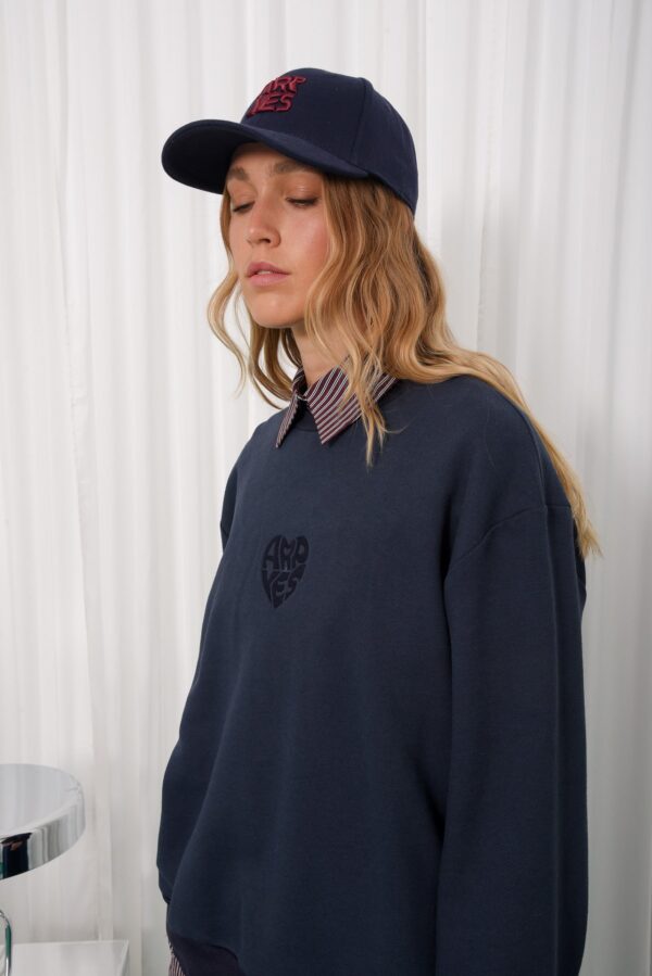 IMG_4825 UNIQUE SWEATER BLUE - Image 2