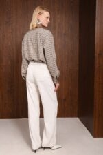 CHARACTER PANTS ECRU - Image 2