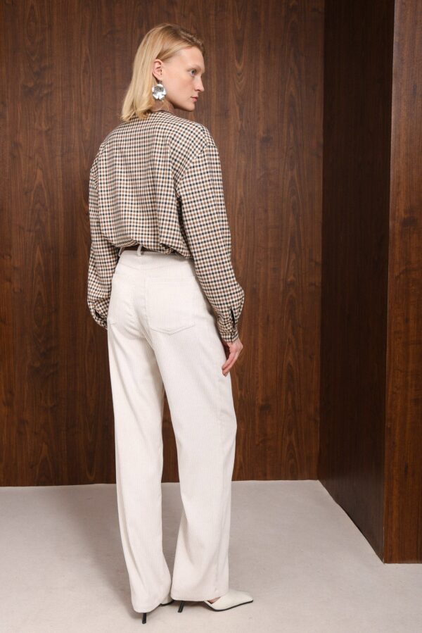 IMG_4837 CHARACTER PANTS ECRU - Image 2