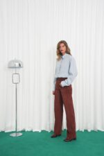 CHARACTER PANTS BORDEAUX - Image 3