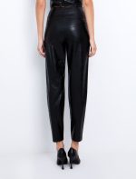 Ψηλόμεσο παντελόνι από δερματίνη - Image 2