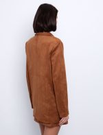 Σουέντ σακάκι με τσέπες - Image 3