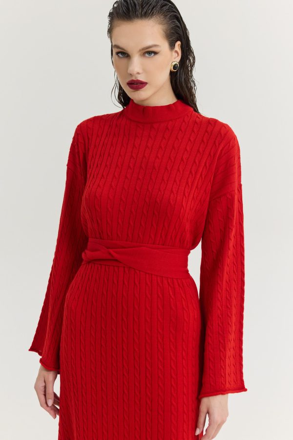 Aviation Dress (Red) - Image 3