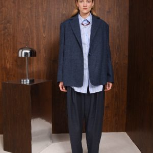 DECIDE SHORT COAT BLUE