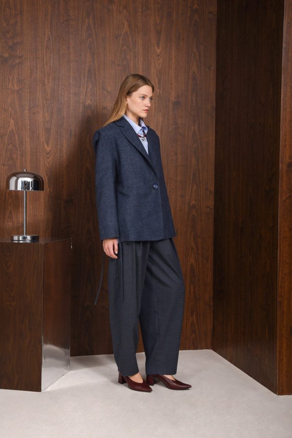 DECIDE SHORT COAT BLUE - Image 3