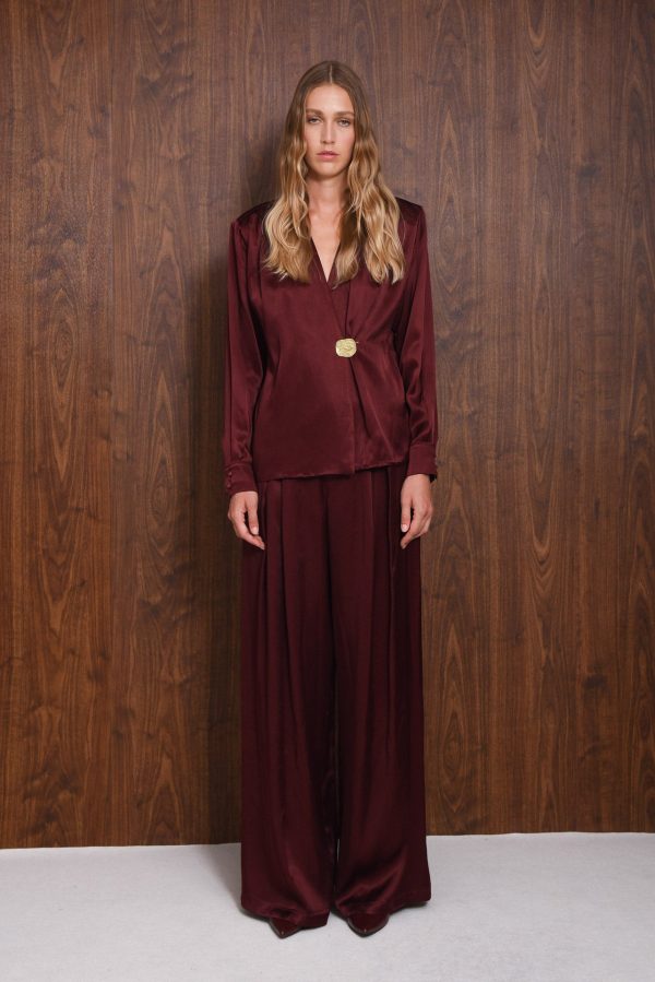 VANITY SHIRT BORDEAUX - Image 4