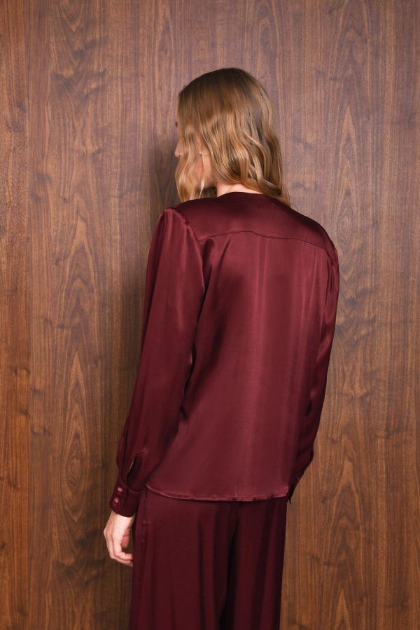 VANITY SHIRT BORDEAUX - Image 2