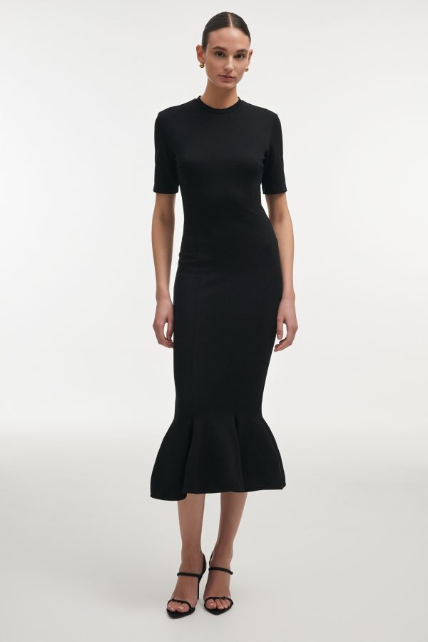 FLEUR DRESS BLACK - Image 1