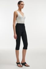 LOLITA CAPRI TROUSERS BLACK