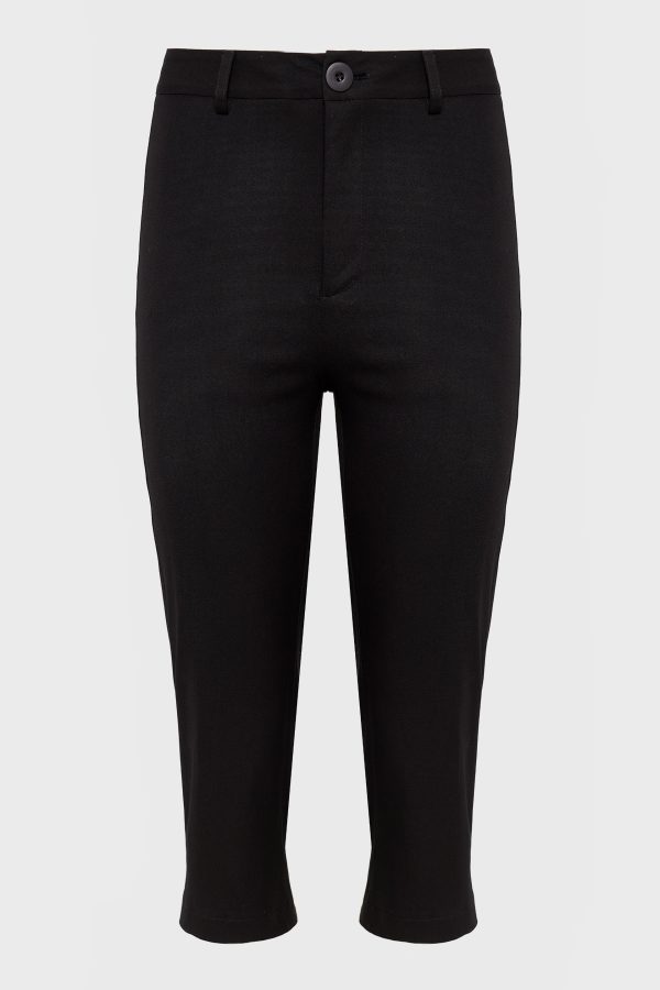 LOLITA CAPRI TROUSERS BLACK - Image 5