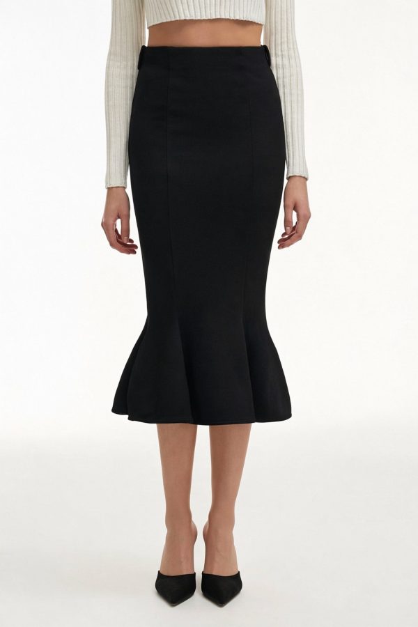 FLEUR SKIRT BLACK - Image 4