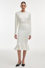 FLEUR SKIRT WHITE
