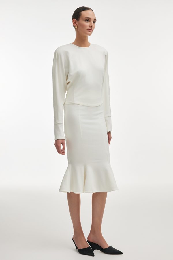 FLEUR TOP WHITE - Image 1