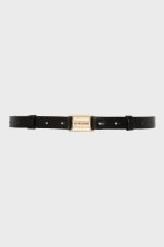 SIMONE LEATHER BELT BLACK