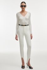 SIMONE LEATHER BELT BLACK - Image 2