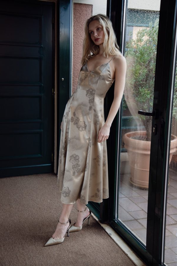 CERYLO DRESS olive green - Image 2