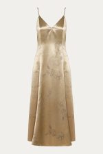 CERYLO DRESS olive green - Image 3