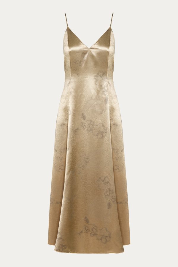 CERYLO DRESS olive green - Image 3