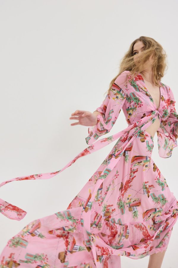 Alexis Dress (pink) - Image 5
