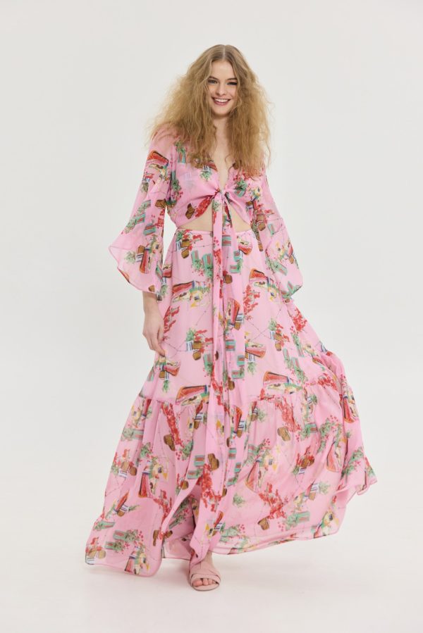 Alexis Dress (pink) - Image 3