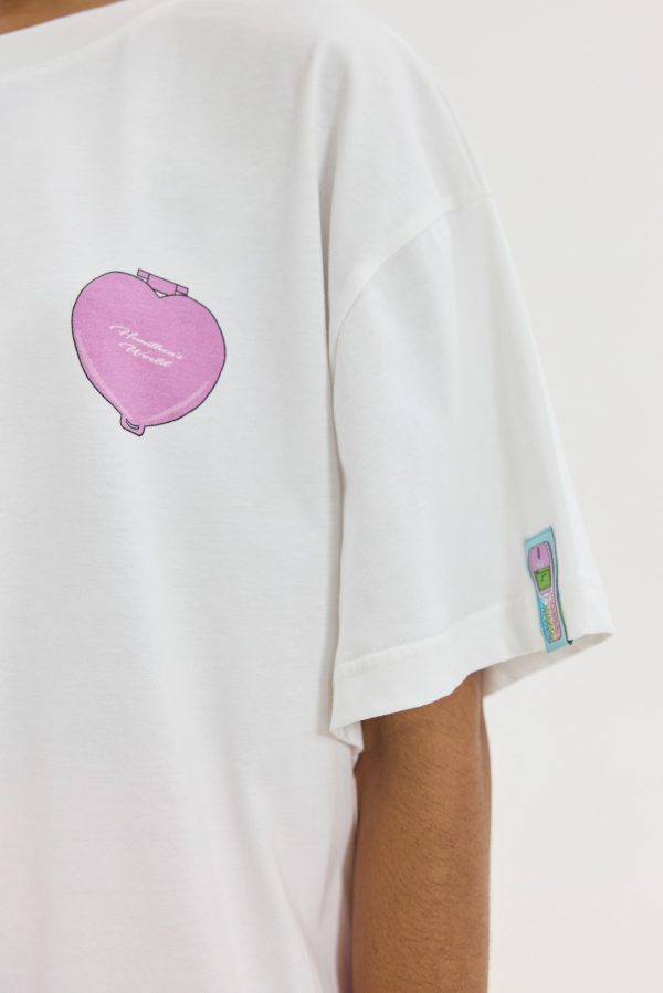 Cheetah T-shirt Off White (Office Pocket) - Image 3