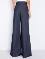 Wide-leg παντελόνι σε denim όψη - Image 3