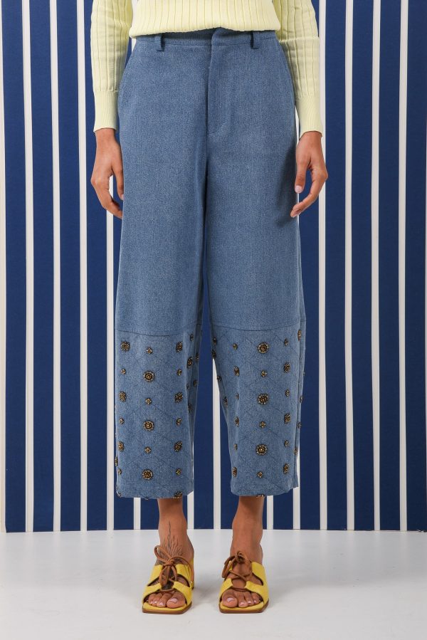 AMBER JEANS HALF BEADED - Image 3