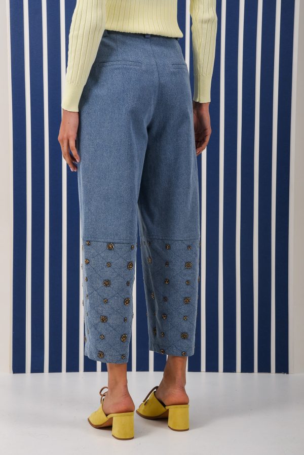 AMBER JEANS HALF BEADED - Image 2